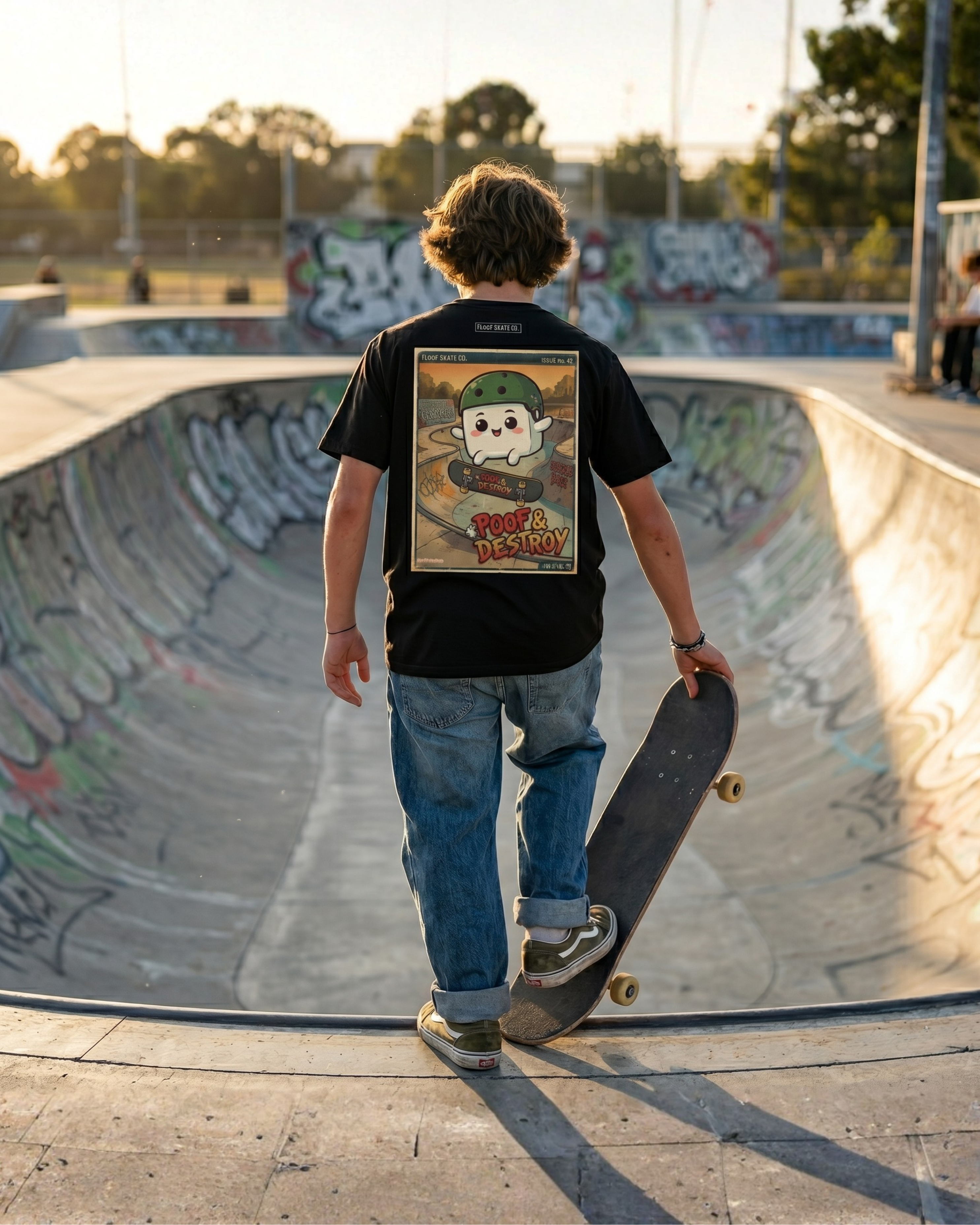 Poof & Destroy Skateboard