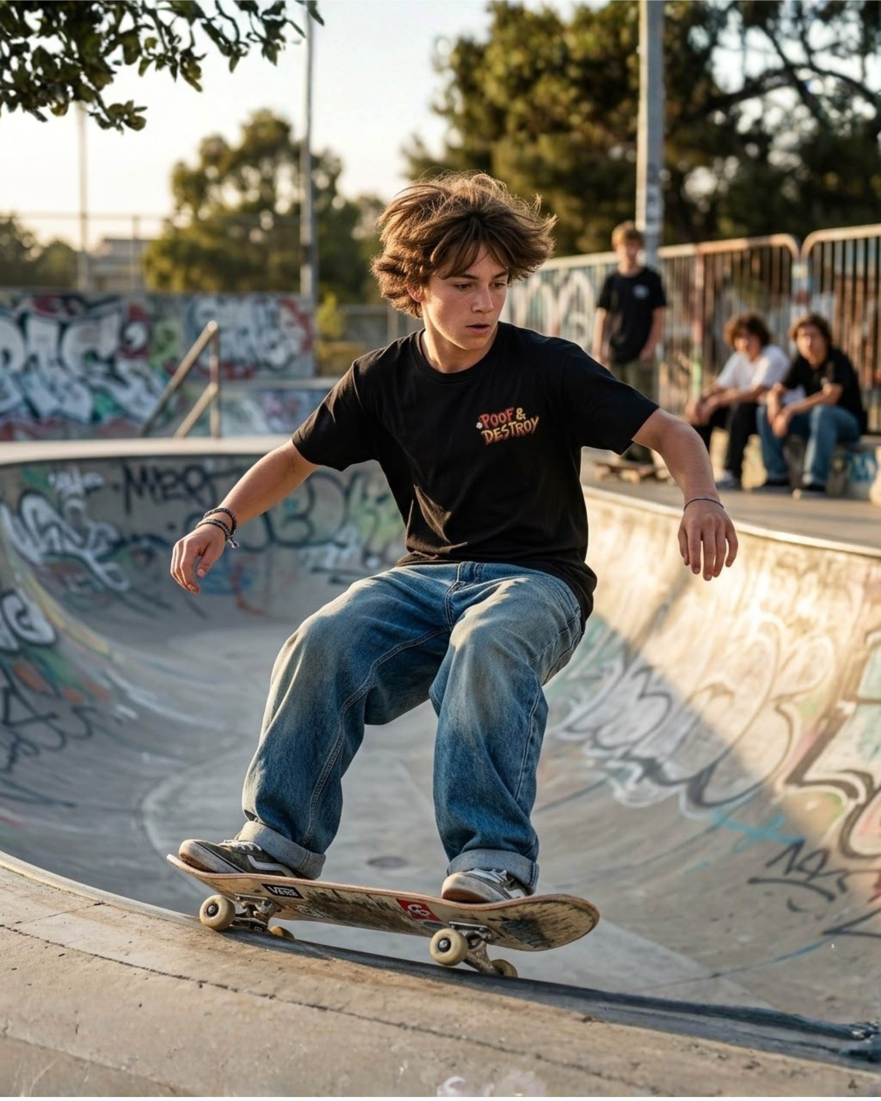 Poof & Destroy Skateboard